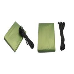 Compact Lightweight Aluminized Pet PE Mylar Emergency Survival Shelter Tent for Hiking Camping - Qingdao New Stone Imp&Exp Co., Ltd.
