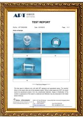 APT Product Test Report certificate from Shenzhen Bright Glassware Co., Ltd.