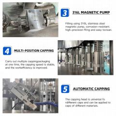Factory Direct Spout Pouch Filling Capping Machine for Mustard Sauce Pudding Liquid - Image 4