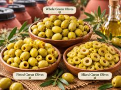 80/360 Green olives - Image 1