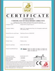 CE For Hydro Cyclone certificate from Beijing Meckey Engineering Co.