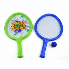 Children s Color Printing Plastic Racket PVC Plastic Toy Tennis Racket - Image 3