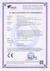 CE certificate of metal detector certificate of Guangdong Chaoqiang Electronic Technology Co., Ltd. – certificate photo, supplier certificates section