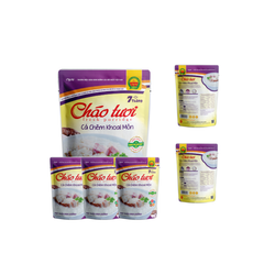 240g Seabass & Taro fresh porridge healthy food mre baby food 30ps made in Vietnam nutritious food ISO HACCP FSSC BRC VIETGAP - Image 2