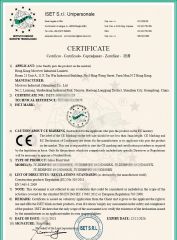 CE certificate certificate from Movever Industrial (Shenzhen) Co., Ltd.
