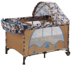 Baby Playpen, Infant Bed HS Code 9403 Origin China Condition New Style American Color Multicolor Model NO. H44-1A1F1G3 Customized - Image 3