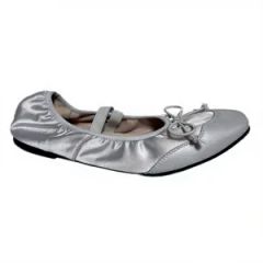 Soft Ballet Shoes Women PU Synthetic Leather Croc Pattern 10Col 150P 30D Flat Heel - LC UNITE CO., LTD