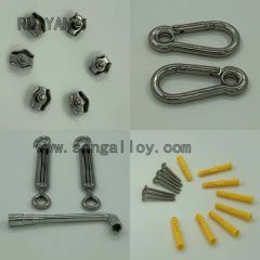 Stainless Steel Triangle Sun Shade Sail Canopy Hardware Kit - Image 3