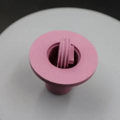 Customized Pink 95% Alumina Ceramic Sets Screws and Nuts Thread Ceramic Cap - Image 5