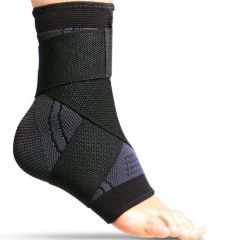 Dorrella Adjustable Sports Protection Strain Wraps Bandages Elastic Ankle Support Brace - Image 6