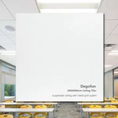 Rock Wool Acoustic Ceiling Panels Sound Absorbing Ceiling Board Material Stonewool Ceilings - Image 1