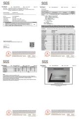 SGS--Aluminum Foil Roll certificate from ZHENGZHOU SUPERFOIL ALUMINIUM INDUSTRY CO.,LTD.