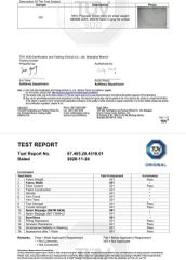 certificate certificate of Ningbo Yuqi Textile Co., Ltd. – certificate photo, supplier certificates section