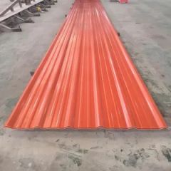 Colored Customized PVC Plastic Synthetic Resin Roof Tile Origin China Shape Arched Color Brick Red Size Customization Total Width 1050mm - Image 3