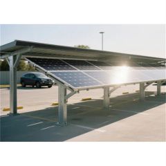 Customized Solar Panel Mounting Brackets Garages Carport Solar Mounting Structure for Car Parking - Image 2