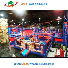 Commercial Bouncy Castle Outdoor Adventure Obstacle Course Inflatable Amusement Playground - Image 6