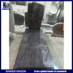 Cheap Tombstones Granite Cemetery Monuments MOQ 1 Set Color Blue Origin China Style European HS Code 680293 Size - Image 1