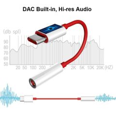 C Type Splitter Audio Jack, Male, HDMI Length 5 Inch Color Red, White Material Plastic Converter type HDMI Connector Type - Image 2