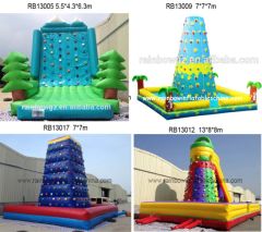 4 Style Inflatable Wall Moutain Climbing for Sport Game - Guangzhou Rainbow Inflatables Ltd.