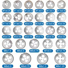 40PCS Meteric NPT Thread Tap and Round Screw Die Wrench Set Hand Tools Kit - Image 6