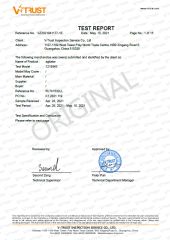 EU test of H51-2534 certificate from Xiamen Sinogrinder Houseware Co., Ltd.