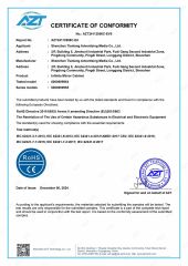 Safety and International Certifications certificate from Shenzhen Tianlang Advertising Media Co., Ltd.