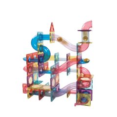 Marble Run Kids Toy Set Magnetic Maze Balls Race Track Block Building Bricks Construction Puzzle Game - Image 3
