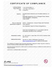 certificate certificate of Yudu Ace Air Art Co., Ltd – certificate photo, supplier certificates section