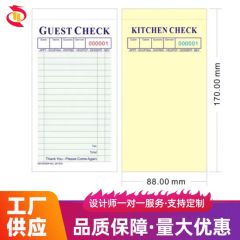 Durable Green and Pink Restaurant Check Book Notebooks - Jinlong Printing (suzhou) Co., Ltd.