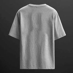 Premium Heavyweight Cotton Crew Neck Casual T-Shirt for Men - Custom Private Label Wholesale Apparel - Image 2