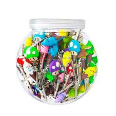 Multi Designs Roach Clip Holder Hand Roller DAB Oil Rig for Smoking Metal Clipper - Image 6