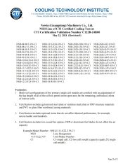 CTI Certificate certificate from Newin (Guangdong) Machinery Co., Ltd.