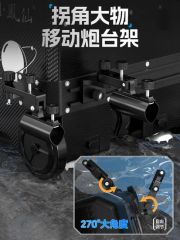 Adjustable Compartment Fishing Tackle Box for Spinning Rods, Sea Bass - Image 4
