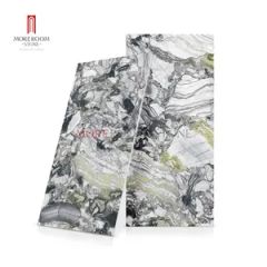 Large Format Blue Porcelain Stone Alternative Marble Color Black Design Modern Thickness 3-20mm Density 2.7(g/cm³) Model NO. MNL-00002 - Image 1