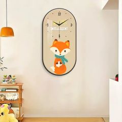 Cartoon Wall Decoration Clock Painting - Image 4