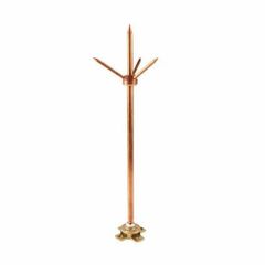 Pure Copper Lightning Arrester Material Copper Rated Voltage 11 kV 1meter 14.2,17.2,25mm Air Rod Height 1meter Country of Origin Made in - Image 2
