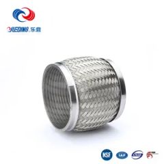 Auto Exhaust Pipe Exhaust System MOQ 100PCS Sample for Free Warranty 3 Years Trademark YUEDING HS Code 8708920000 OE No. Exhaust - Image 2