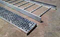 2 mm GI Perforated Ladder Cable Trays Material GI Shape Ladder Thickness 2 mm Sheet Thickness 20 MM Ladder Type Width 1200 - Hamdule Enterprises