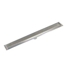 High Quality Stainless Steel Shower Linear Drain Style Drain Color Silver Kind Floor Drain HS Code 7324900000 Model NO. - Image 2