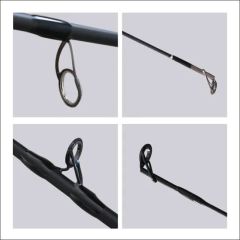 Factory Wholesale Casting Rod Carbon Fishing Rods MOQ 200 OEM Yes Action F Section 2 Origin China Weight(g) 1kg Trademark - Image 5