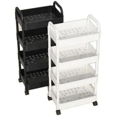 Directly Supplied Household Floor Standing Multifunctional Storage Kitchen Racks - Image 1