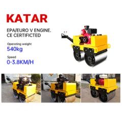Large Scale (SDLR R50) Double Wheel Pavement Ride-on Road Roller with CE Approved - Image 2