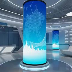 Flexible Indoor RGB LED Display Modules - 320X160mm Curved Design - Image 1