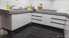 Designer Modular Kitchen Material HDHMR Appearance All Kitchen Design All Door Finishing - Image 5