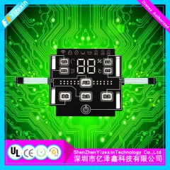 Membrane Switch Keyboard for Home Appliances Brand Yizexin Color Customized Trademark Yizexin HS Code 8536500000 Model NO. YZX-MS330 - Image 6