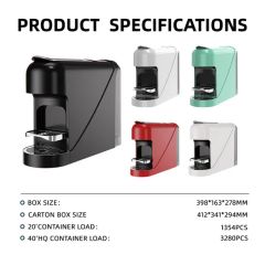 Home Nespresso Capsule Coffee Machine Coffee Maker 1400W 1L Water Tank Convenient - Image 6