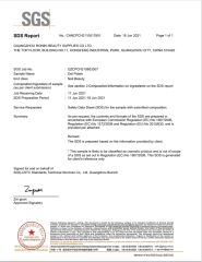 SGS certificate from Guangzhou Startalk Nail Technology Co., Ltd.