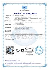 Cartifcate Of Compliance.Q5236-3RC certificate from Qingyuan IBoss Smart Technology Co., Ltd.