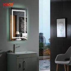LED Bathroom Dimmable Light Anti-Fog Makeup Mirror Wall Mounted Mirrors - Image 2