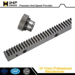 Ihf Customized Small Size Stainless Steel Standard Gear Rack for Woodworking Machinery - Shenzhen Hefa Gear Machinery Co., Ltd.